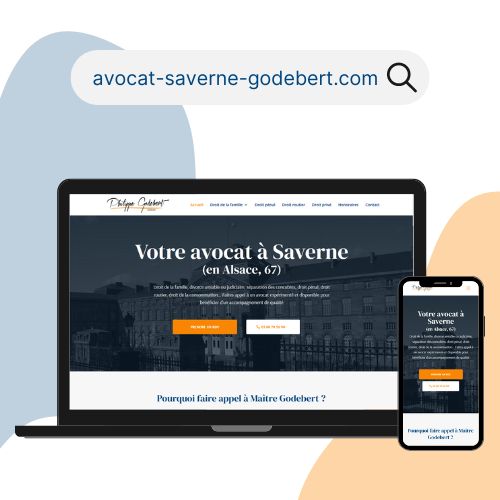 creation-site-internet-avocat-godebert-saverne image de création du site internet à Saverne pour Avocat Godebert