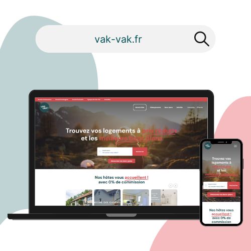 site internet location logement touristique - Digidream